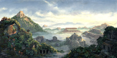 Dawn on the Land of Desolation by James Fullmer