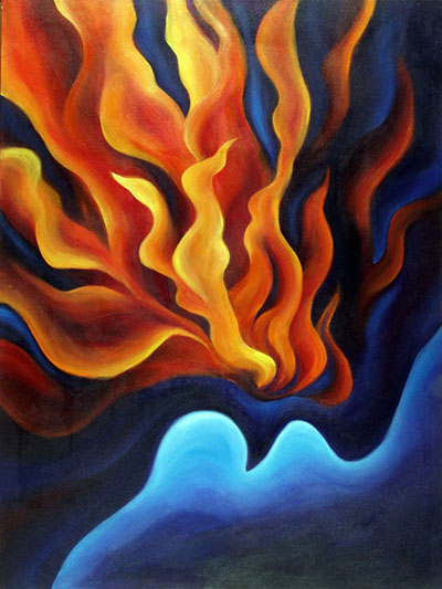 Baptism invovled both the cleansing by water, and the purifying by fire. The Baptism of The Holy Spirit by Rebecca Brogan.