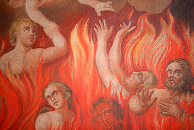 The Fire of Hell by Unknown Artist