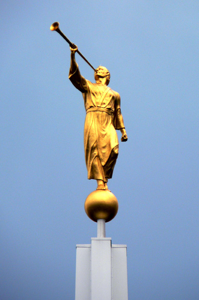 Angel Moroni. Image via Wikimedia Commons.