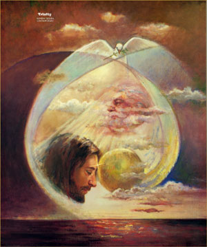The Godhead. Artist Unknown.