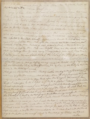 Original manuscript from the Articles of the Church of Christ via josephsmithpapers.org