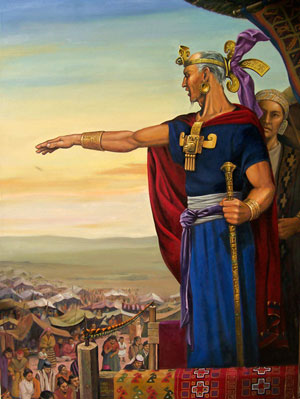 El rey Benjamin by Jorge Cocco