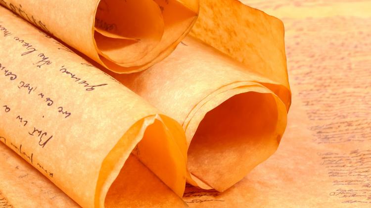 Parchments by Dana S. Rothstein. Image via Adobe Stock