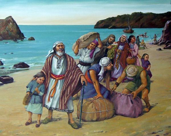 Llegada a tierra prometida by Jorge Cocco