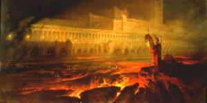 Pandemonium by John Martin, 1841 via Wikipedia.
