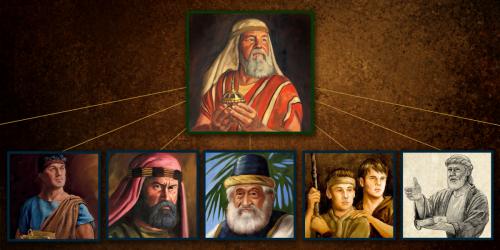 Book of Mormon paintings by James Fullmer